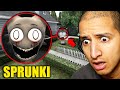 If You See HORROR SPRUNKI Outside Your House, RUN AWAY FAST!!