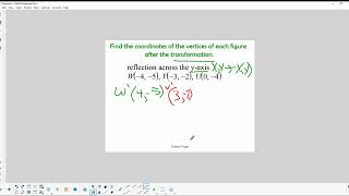 Reflection Guided Notes Video