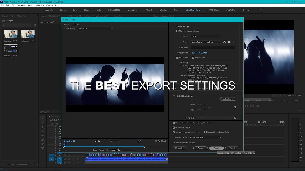 Premiere pro экспорт видео. Premiere Pro экспорт XML. Exported clips.