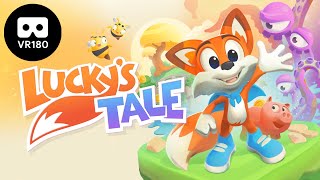 Lucky's Tale- PSVR VR180 3D gameplay