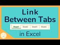 Ways to Link Sheets in Excel Workbook - Tutorial