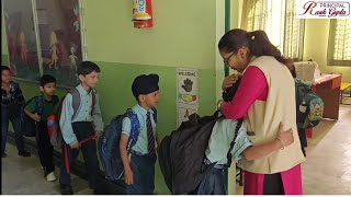 Daily Welcome Routine for All Students at Darshan Academy, CBSE Affiliated School, Dasuya.