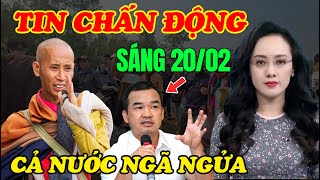 🔴TIN CỰC NÓNG: Tin 24h SÁNG Ngày 20/2 Đoàn Thầy Minh Tuệ mới nhất #thichminhtue #minhtue