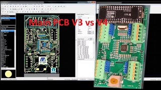 IoT 133 RPTC-Q Main PCB Layout V3 vs V4 Comparison