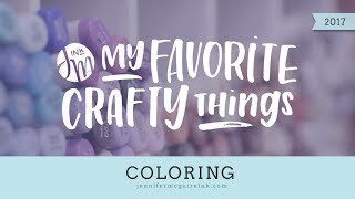 My Favorite Crafty Things -- Coloring