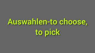 German A1 Exam words 🇩🇪📚📚📚 deutsch A1 vokabeln.....