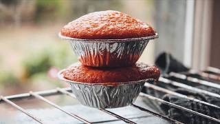 Cupcakes with dried fruits..... And actually one cake.