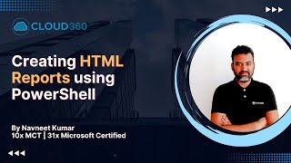 Create HTML Reports using PowerShell