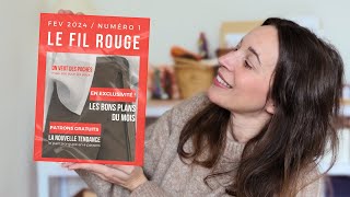 LE FILS ROUGE#1 - Bons Plans Couture, Nouveauté, Patron Gratuit…