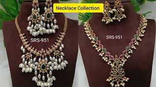 Exclusive premium matte, Mozonoid,Kempu one gram gold necklace collection #1gramgold 7013287069