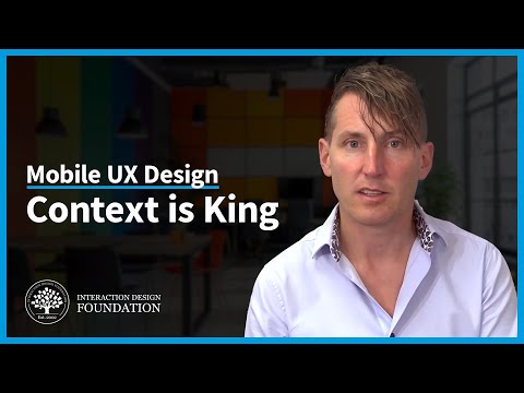 Mobile UX design principles: context of use