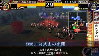 戦国大戦ver2.10A 全国大戦　28国　三葵の采配 vs 酒井小松姫