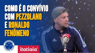 RONALDO FENÔMENO E PEZZOLANO: ESTAGIÁRIO DO CRUZEIRO REVELA COMO É O CONVÍVIO COM OS DOIS