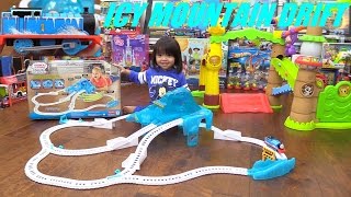 Thomas the Tank Engine & Friends Trackmaster Icy Mountain Drift Set Unboxing & Playtime