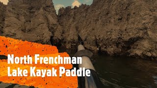 North Frenchman Lake First Kayak Paddle of the Season, Cool Rock Formations, Outdoor Cook