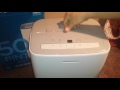 frigidaire dehumidifier 50 pint ffad5033r1 unboxing and review