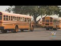 Bus Drivers Practice Routes Before Start Of Miami-Dade County School Year