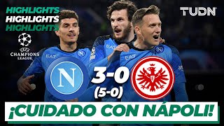 HIGHLIGHTS | Nápoli 3(5)-(0)0 Frankfurt | Champions League 2022/23 - 8vos | TUDN