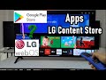 ¿Instalar la Google Play Store en televisores LG es posible? No se puede ya que No son Android TVs