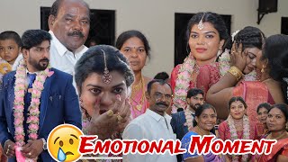 Family Emotional Moments 😥 _ wedding Reception Moments ❤️| Rk Rajesh Vlogs