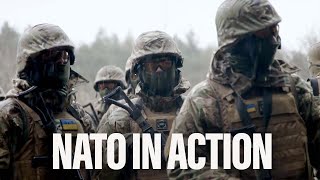 Turning Ukrainians into soldiers and fortifying NATO’s eastern front.