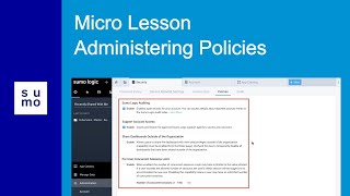 Microlesson: Administering Policies (CloudFlex)