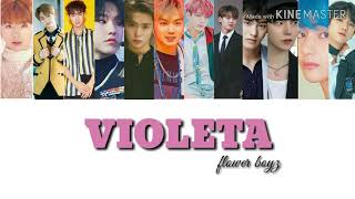 12 : 51 - violeta [ flower boyz ]