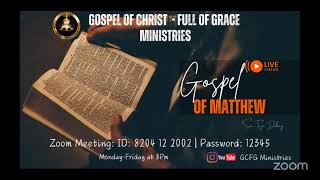 Gospel of Matthew - The Ministry of John the Baptist #989