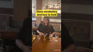 Glass vocabulary!!#diningetiquette #manners  #personalitydevelopment #etiquette #grooming