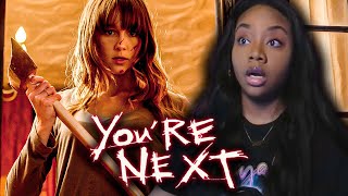 WATCHING YOU'RE NEXT .. FOR THE BEST FINAL GIRL  | YOU'RE NEXT COMMENTARY/REACTION