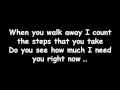 Avril Lavigne - When you're gone - lyrics