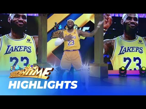 It’s Showtime: Lebron James, humataw sa ‘Salamin, Salamin’ ng BINI! (Kalokalike)