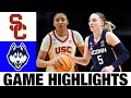 #1 USC vs UConn Highlights | 2024 NCAA Women's Basketball Championship - Elite 8