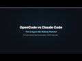OpenCode vs Claude Code vs Codex: The AI Agent War