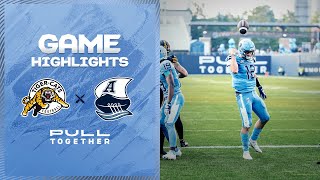 CFL Game Highlights - Toronto Argonauts vs. Hamilton Tiger-Cats - June 18, 2023