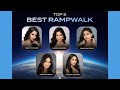 Miss Universe India 2024 Top 5 Rampwalk