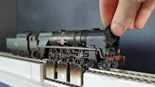 Hornby Merchant Navy fitted with smoke and sound