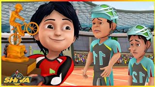 Inter School Cycle Race Game 🚴 Shiva | शिवा |Shiva Cartoon 54