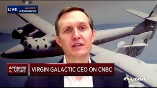 Watch CNBC's full interview with Virgin Galactic CEO George Whitesides