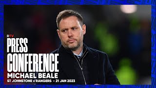PRESS CONFERENCE | Michael Beale | St Johnstone 0-1 Rangers
