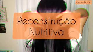 RECONSTRUÇÃO NUTRITIVA PARA CABELOS FINOS 😱 BRILHO + FORÇA = 🧡