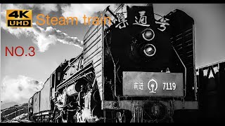 4k60p世界工業遺產蒸汽火車Steam train 蒸汽火車Steam train at minus 35 degrees