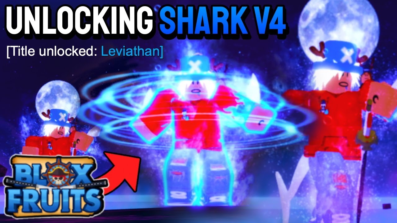 I Unlocked SHARK Race V4 In Blox Fruits And Now Im Invincible! - YouTube