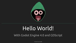 Hello World! with GDScript - Learn Software Development - 005