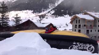 SnowZone Bigairbag tubby at val cenis