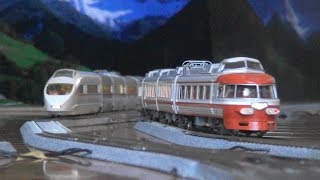 HO J(1/80)  鉄道模型 DCC サウンド  loksound 中村精密キット組み立て 小田急ロマンスカー NSE3100 MPギヤー化加工してみた.m2ts