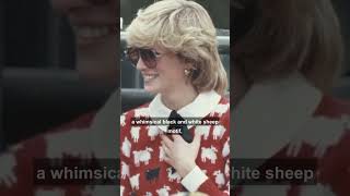 Princess Diana's iconic black sheep Polo sweater #shorts