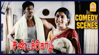அதெல்லாம் அப்படியே தானா வரும் | Sandakozhi Tamil Movie | Full Comedy Scenes ft. Ganja Karuppu