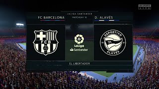 ⚽ Barcelona vs Alaves ⚽ | La Liga (30/10/2021) | Fifa 22
