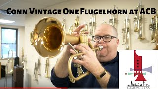 Pre-Owned Conn Vintage One Flugelhorn Demo by Trent Austin of Austin Custom Brass